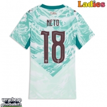 Portugal Pedro Neto #18 Replica Away Shirt Ladies World Cup 2026 Short Sleeve